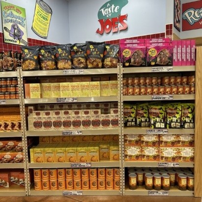 ボストンの商店棚写真