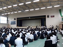 緑翔祭閉会式
