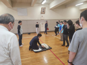 2AED講習会を実施しました