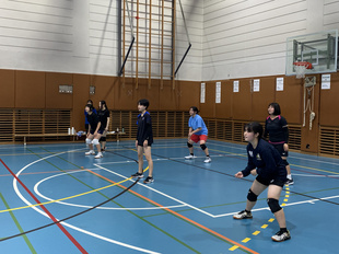 202506バレーボール部ドイツ学園交流試合3