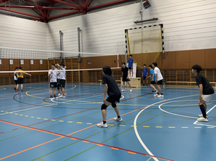 202506バレーボール部ドイツ学園交流試合4