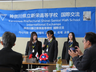 台湾国立渓湖高級中学が来校しました！1