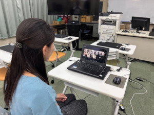 韓国ボラム高等学校とオンライン交流しました！2