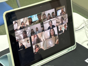 韓国ボラム高等学校とオンライン交流しました！3