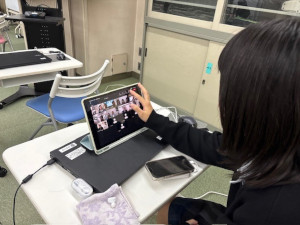 韓国ボラム高等学校とオンライン交流しました！4