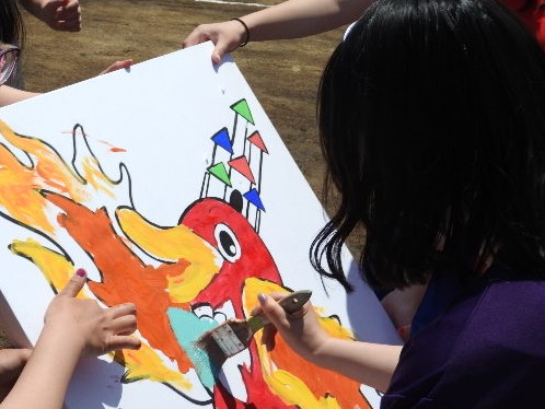 部活動対抗リレーパフォーマンス部門