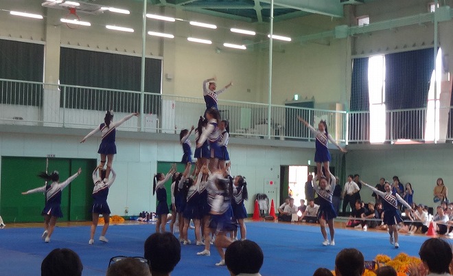 羽月祭2025_チアリーディング部