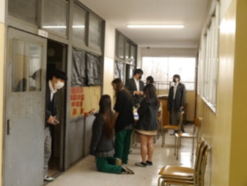 教室準備の様子1