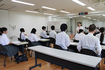 面接講習会の様子1
