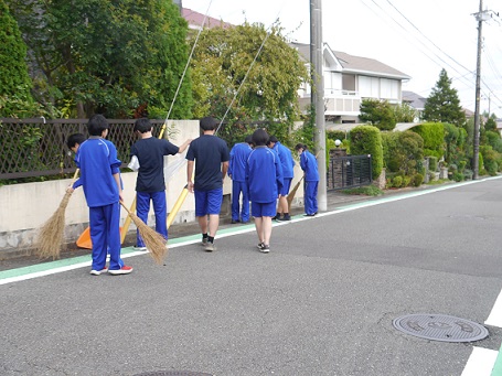 地域清掃の様子1