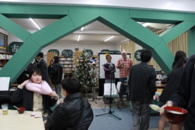 クリスマスパーティーの様子
