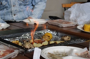 1学年こどもの国バーベキュー鉄板