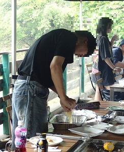 1学年こどもの国蒸しパン焼き
