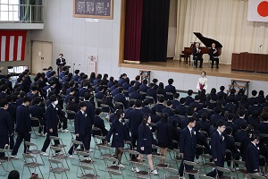 卒業式1