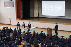 進路講演会１