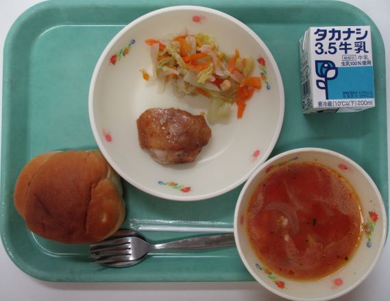 4月13日(月曜日)の給食