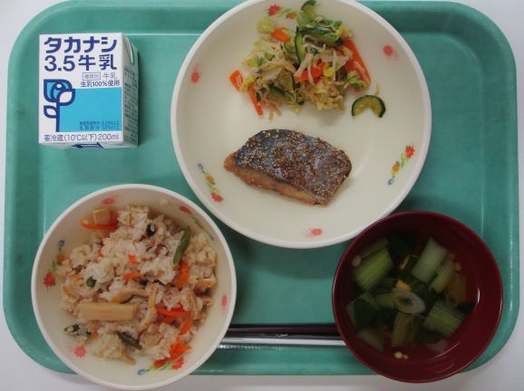 4月14日(火曜日)の給食