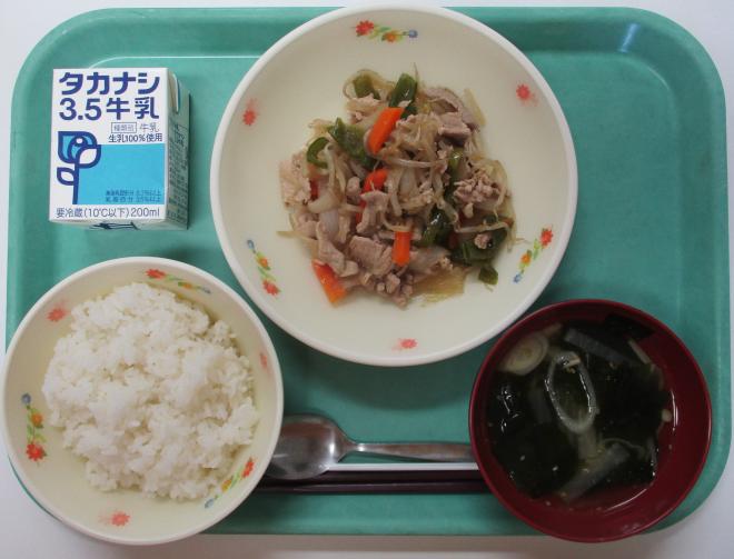 4月16日(木曜日)の給食