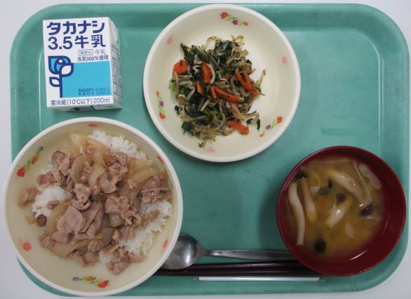 4月22日(水曜日)の給食