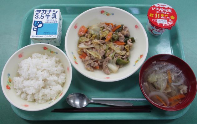 4月23日(木曜日)の給食