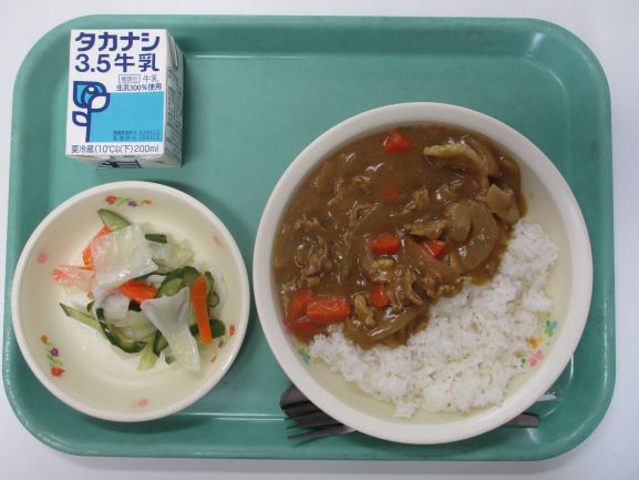 10月6日(火曜日)の給食