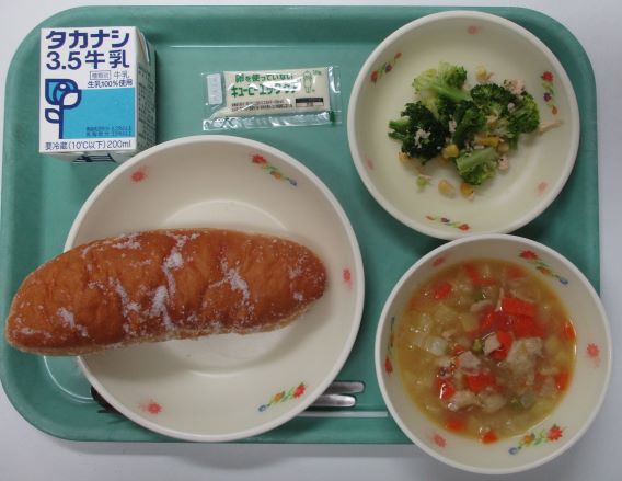 10月14日(水曜日)の給食