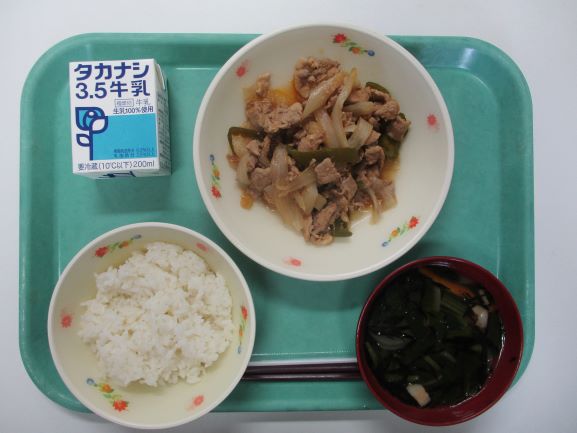 6月4日(木曜日)の給食