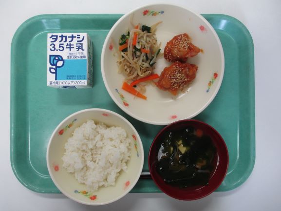6月19日(金曜日)の給食