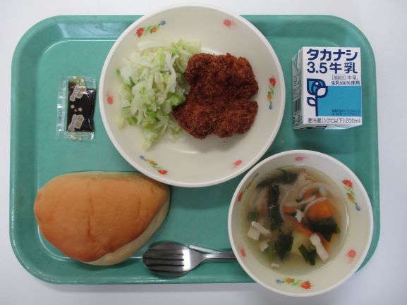 6月22日(月曜日)の給食