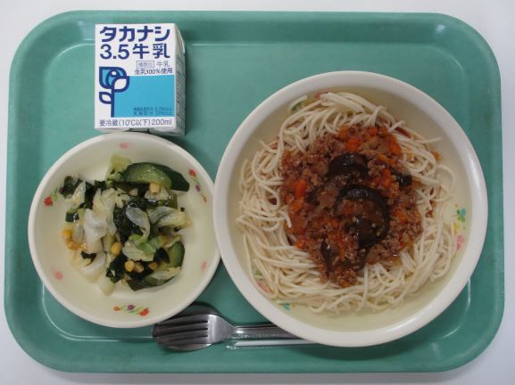6月24日(水曜日)の給食