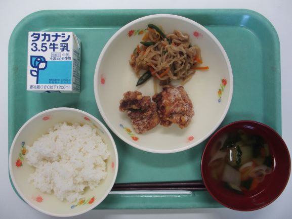7月10日(金曜日)の給食