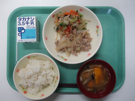 9月4日(金曜日)の給食