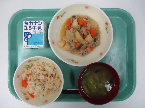 9月29日(火曜日)の給食