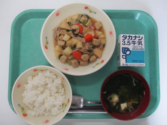 1月14日(水曜日)の給食
