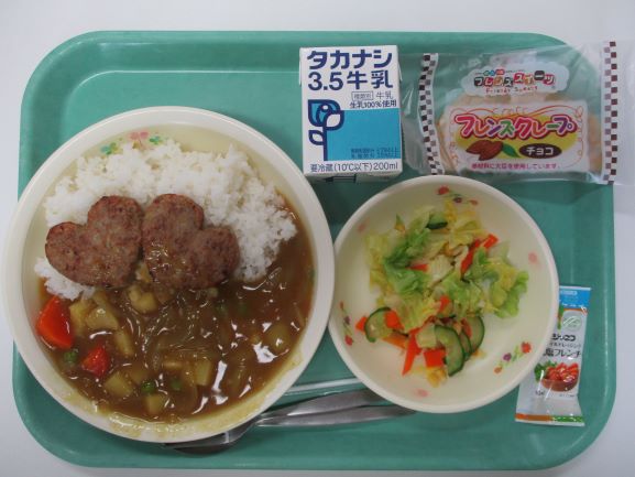 2月16日(月曜日)の給食
