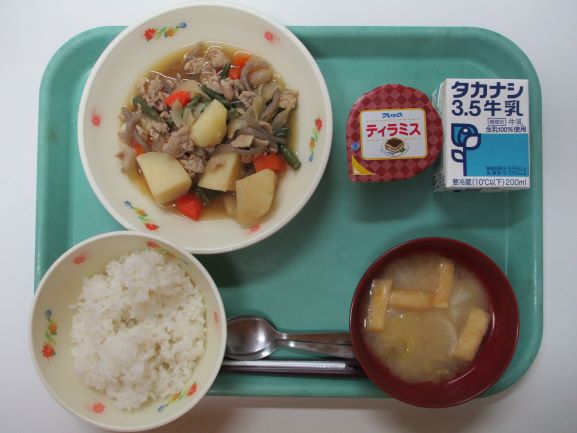 2月25日(水曜日)の給食