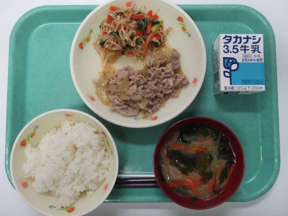3月2日(月曜日)の給食