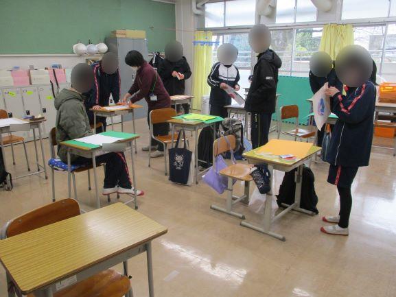 3月3日(火曜日)の生徒のようす02