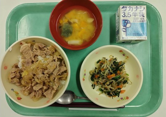 4月30日(水曜日)給食