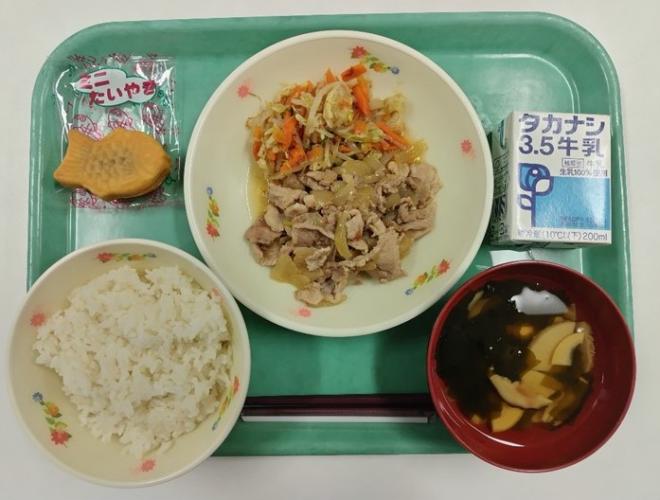 5月7日(水曜日)給食