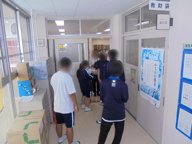 1年生社会生活の授業のようす02