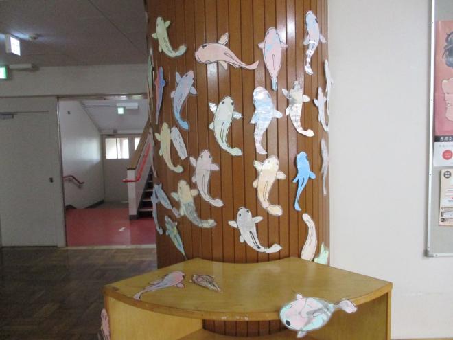 1年生美術作品展示01