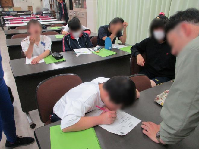 6月3日(火曜日)の生徒のようす
