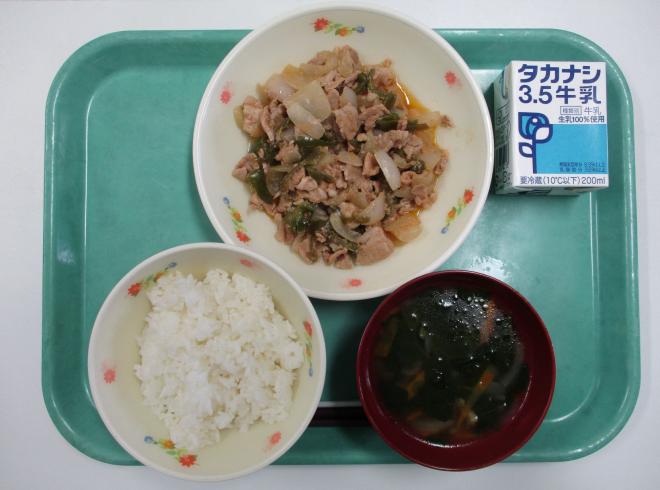 6月9日(月曜日)の給食
