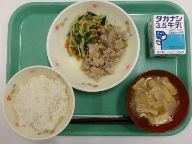 6月25日(水曜日)の給食