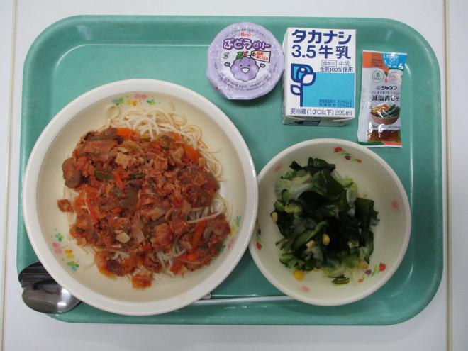 7月1日(火曜日)の給食