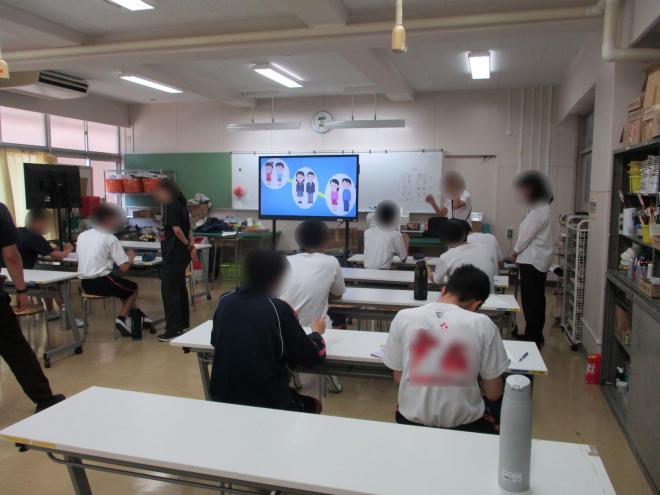 7月3日(木曜日)の生徒のようす01