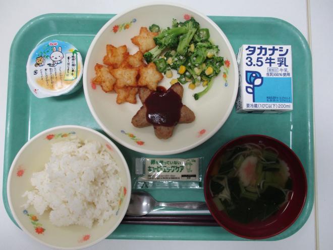 7月7日(月曜日)の給食