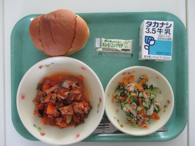 7月9日(水曜日)の給食
