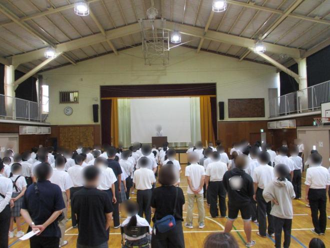 7月18日(金曜日)の生徒のようす01